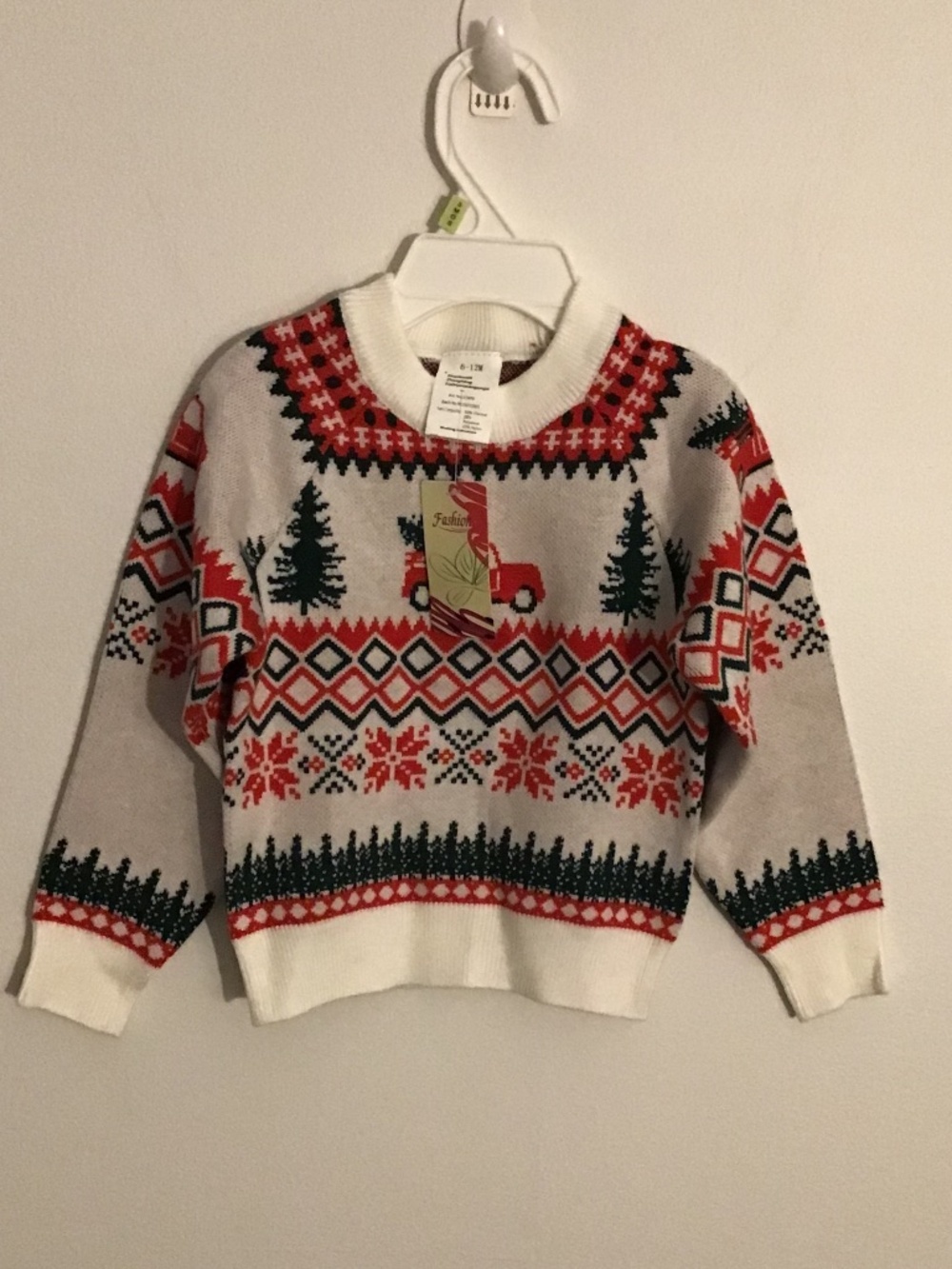 Infants Christmas Sweater Size 6-12 Months